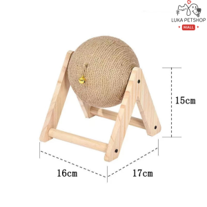 Luka😊พร้อมส่ง💯 ของเล่นแมว ที่ฝนเล็บแมว ลูกบอล คอนโดแมว ที่ฝนเล็บแมวใหญ่ ที่ลับเล็บแมวขนาดใหญ่