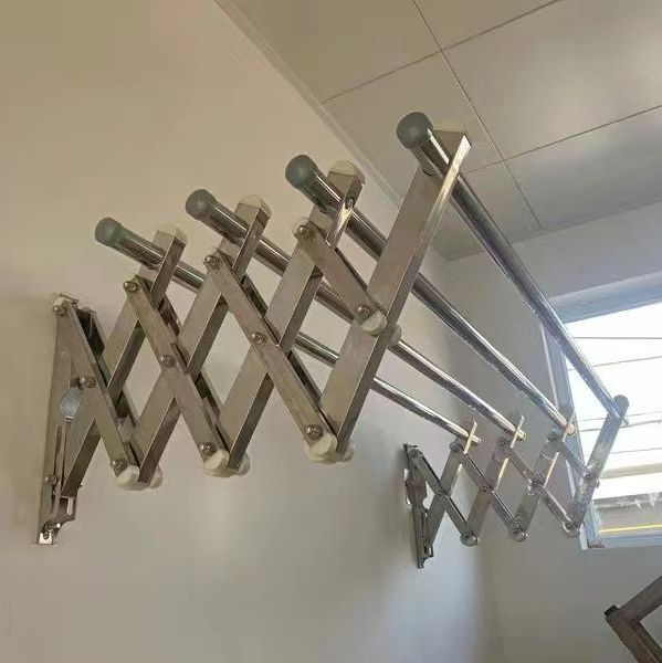 Retractable Foldable Sampaya Stainless Wall Mounted Clothes Drying Rack ...