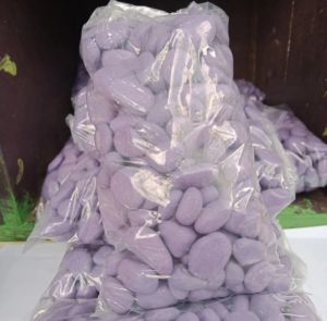 Batu koral warna 💜ungu 1kg aquarium aquascape taman edukasi therapy hiasan rumah batu alam warna terang bagus