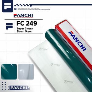 ROLL 50Cm Sticker FANCHI FC249 Super Gloss Sroom Green Glossy / ROLL