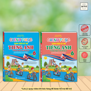 sách - combo 2c Chinh phục toàn diện kì thi Tiêng anh vào lớp 6 ( trường chuyên chất lượng cao có đáp án)