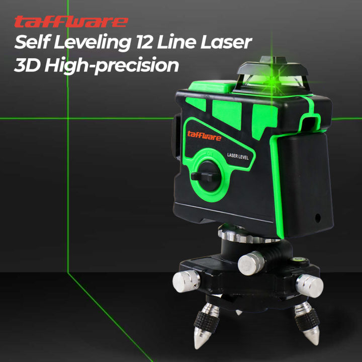 Laser Level Mesin Self Leveling Projector 12 Line Laser 3D High ...