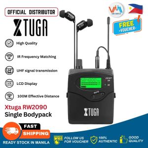 XTUGA RW2090 Wireless In Ear Monitor System Extra Individual Bodypack Receiver 1 Bodypack ONLY for Wireless In Ear Monitor System use for Professional Live Stage Performances Concert Band DJ Music Monitoring - VMI Direct