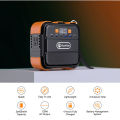 FlashFish A101 220V 120W Solar Generator 26400mAh Multi-Function Portable Big Capacity Power Station AC/DC/USB/Type-C Output Solar Generator Emergency Power supply for CPAP Outdoor Advanture Load Trip Camping. 