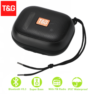 T&G Tg394 TWS Mini Portable Wireless Outdoor Bluetooth Sound Box Portable Bluetooth Speaker with Strap
