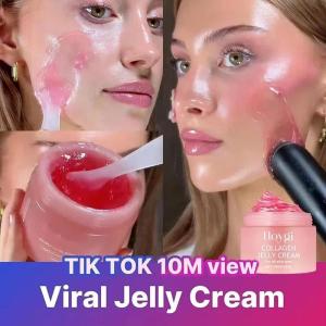new 24h Glow & Lifted Collagen Jelly Cream Niacinamide And Hydrolyzed Collagen Strengthen The Skin Barrier And Moisturize The Skin hot