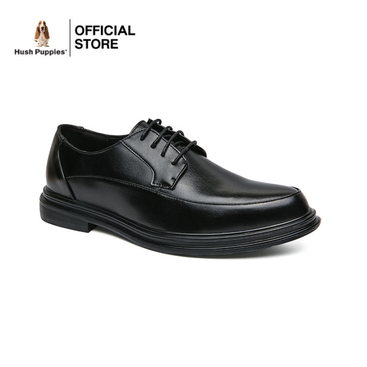 Hush Puppies Men's Mall Walker Oxford Shoes - Leather Comfort Walking Shoes With Moc Toe - View #6