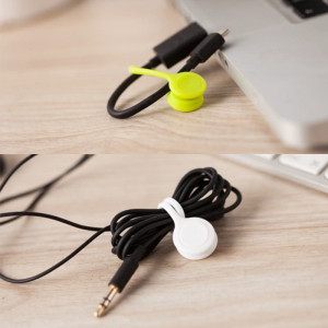 Super Strong Magnetic Twist Tie Cable Winder Desktop Cord Holder Organizer