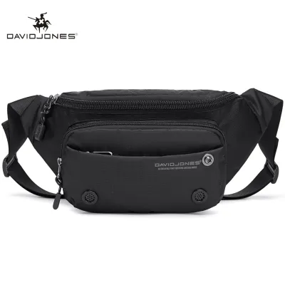 David Jones Paris waist bag pouch fanny pack belt bag for men hip bag
