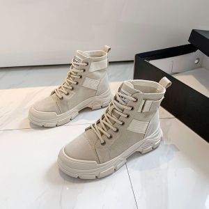 【Local Shipping】Martin Boots For Women Korea Fashion Casual Thick Bottom Ankle Boots Outdoor Sports Boots