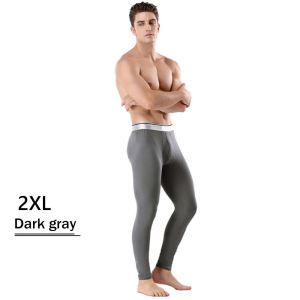 CHUAN L-3XL Trousers Thick Leggings Bottom Pants Thermal Underwear Home Pajamas Mens Long Johns