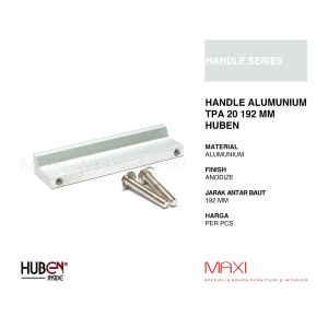 HANDLE HUBEN TPA-20 192 MM ALUMUNIUM