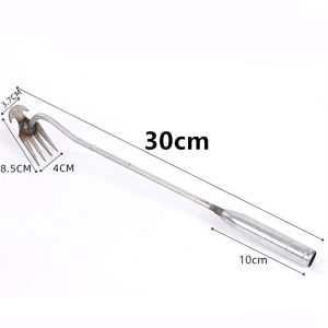 Multifunctional Handheld Pulling Uprooting Weeding Garden Hoe Rake Planting Vegetable Farm Garden Tools Agriculture Tool Cangkul Rumput