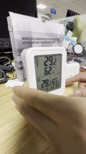 Indoor Outdoor Thermometer with Wireless Sensors Digital Hygrometer Thermometer Temperature Humidity Monitor Meter