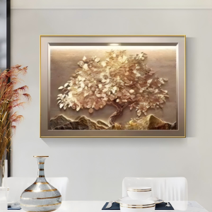 Modern minimalist dining room wall art single-piece painting for your dining area or wine cabinet creative light luxury style kitchen wall decor