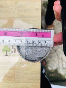 Alat pelubang /plong plastik mulsa model bakar