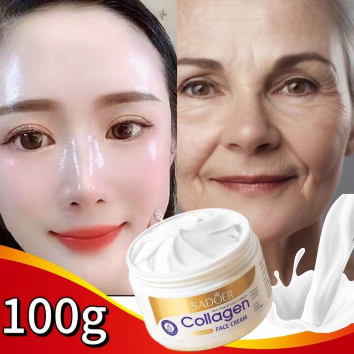 100g Collagen Face Cream collagen with glutathione whitening