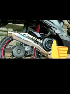 Knalpot Racing DOS Bakaran Beat Scoopy Genio Spacy Vario Mio Xeon X-Ride (matic all series)