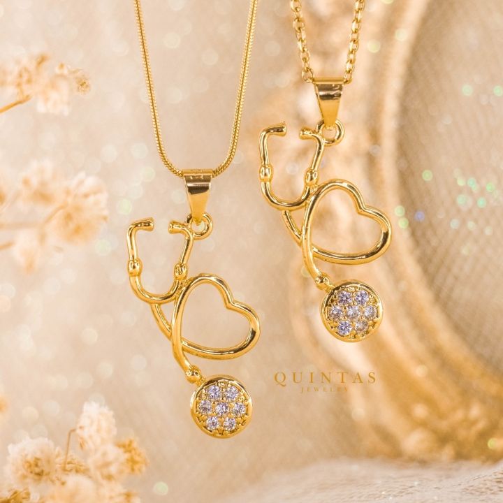 QUINTAS ™ Stethoscope Charm Necklace (With FREE Jewelry Gift