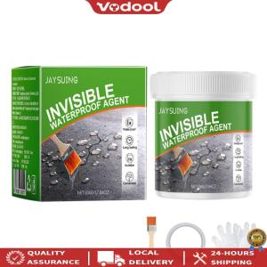 [Vodool Official Tool] 150g/300g/500g Transparent Waterproof Adhesive with Brush Walls Leak Sealing Adhesive Multipurpose Repair Adhesive Glue for Exterior Walls Roof Tiles