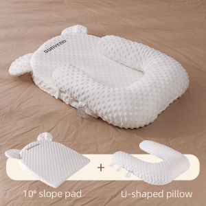 new Sunveno Original Newborn Portable Slope Pad Baby Feeding Pillow Infant Anti Spitting Slope Pad help relieve babys overflowing high-quality