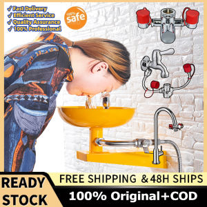 [Ready stock+100% Original]Faucet Mounted Eyewash Station – Reliable First AID Emergency Eye Wash Unit for Sink Attachment – Sink Mount Eye Flush Shower for Eyes and Skin