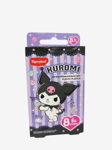 Tigerplast ไทเกอร์พล๊าส พลาสเตอร์ปิดแผลพลาสติก ลาย มายเมโลดี คุโรมิ / คุโรมิ (1 กล่อง 8 ชิ้น) ขาย 1 กล่อง