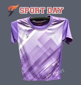 เสื้อกีฬาเด็ก SPORT DAY รุ่น TC 005 เสื้อกีฬาคอกลมสำหรับเด็ก สีสันสดใส
