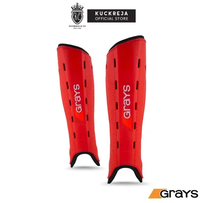 Grays G600 Hockey Shinguard - Red