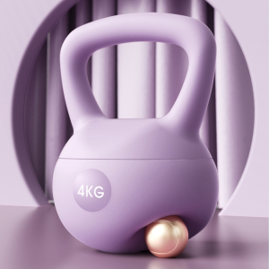 ZMZK เคตเทิลเบล 4กก ดัมเบล kettlebellเคตเทิลเบลก้นนิ่ม ลูกตุ้มยกน้ำหนัก ยกน้ำหนัก เวทเทรนนิ่งเวทยกน้ำหนัก ดัมเบลของผู้หญิงดัมเบลผู้หญิงดัมเบลน้ำ