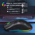 HXSJ T66 RGB 2.4G Wireless Gaming Mouse RGB Lighting Charging Mouse