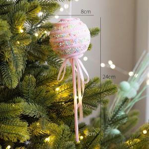 【Freedom_lz】จี้คริสต์มาส ลูกบอลโฟม ลูกอม ไม้ค้ำยัน ต้นคริสต์มาสประดับ ตกแต่งคริสต์มาส ตกแต่งคริสต์มาสจี้