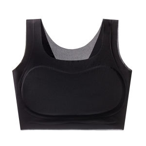 Anti-Sagging Push Up Seamless Bra Seamless Non-marking Milk Leather Lingerie