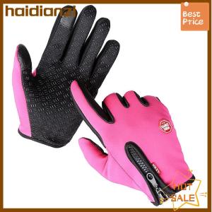 haidianzi Men Women Winter Warm Windproof Waterproof Thermal Touch Screen Gloves Mittens