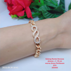 Gelang rantai Aksesoris Fashion Wanita Cocok Untuk Sehari hari G21-11B