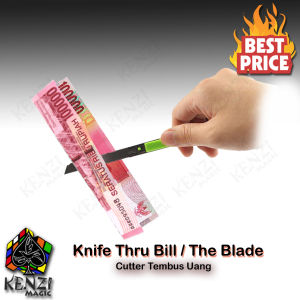 Alat Sulap Knife Thru Bill - Sulap Pisau Tembus Uang - The Blade - KZ162