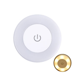 【On Sale】Touch Stick Tap Night LED Light for Cabinet Closet Wall Lamp USB Rechargeable Touch Eye Protection Small Night Light
