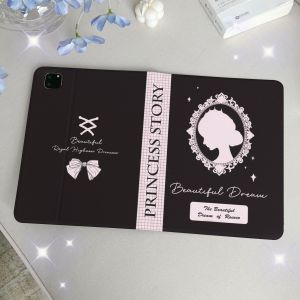 เคสไอแพด Air6 11 Pro11 2024 Pro13 2024 Gen10 bow-knot Gen9/8 Air4/5 10.9 Gen11 Air7 11 เคสiPad เจ้าหญิง Gen6/5 9.7 Air310.5