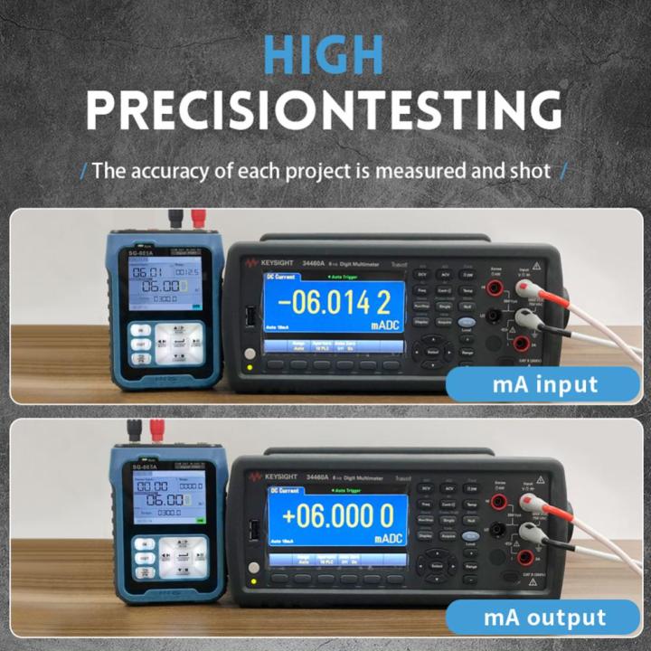 Process Signal Generator FNIRSI 4-20mA Signal Generator Process Controlling Signal Calibrator ...