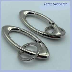 Ditur Zinc Alloy Keychain Oval Multifunctional Mountaineering Keychain Accessories