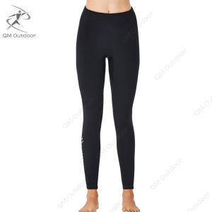 แจ็กเก็ตนีโอพรีนดำน้ำ2MM/3MM ชุดว่ายน้ำหญิงแขนยาวเสื้อโค้ทสำหรับดำน้ำดูปะการังชุดว่ายน้ำเก็บความร้อนสำหรับฤดูหนาว