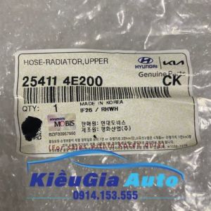 Ống két nước trên Kia Bongo 3 D4CB 2013-2020 254114E200 Chính hãng