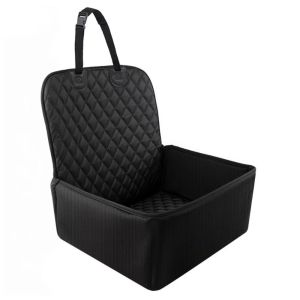 PLLEWY Portable Pet Carrier Basket Non-Slip Waterproof Cat Basket Seat Travel Scratch Proof Dog Auto Seat for Dogs Cats