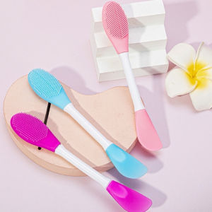 Kuas Masker Silicone Karet Premium 2in1 Makeup Tool MLH AA20