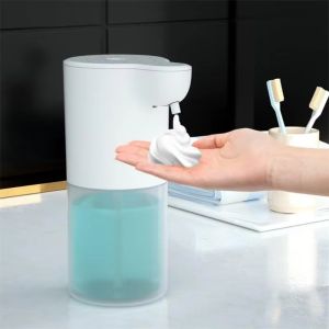 MUSCLEX USB Automatic Soap Dispenser 350ml/600ml Capacity 4 Level Adjustable Smart Sensor Dispenser Infrared Sensor Touchless Soap Dispenser Foam Dispenser