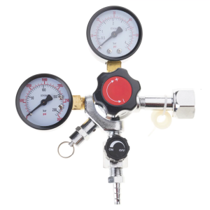 Efficient Co2 Pressure Regulator with Independent Control Valves Kegs Kegerator for Restaurants and Home Gatherings