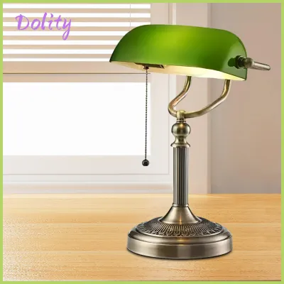 Vintage Bankers Lamp Bedside Lamp E27 Decoration Lamp Home Decor Retro NightStand Desk Lamp Table Lamp for Bedroom