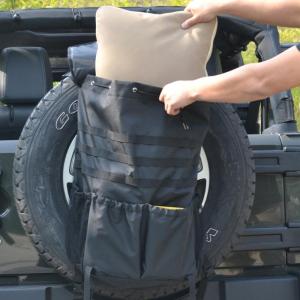 Uprgades Spare Tire organize Bag Large Capacity Storage Cloth Tool Holding Spare Tire Storage Bag for Truck/SUV/Car