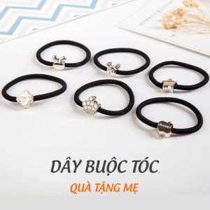 SET 2 kẹp tóc ngọc trai nhân tạo đá trong siêu xinh mã PK-027