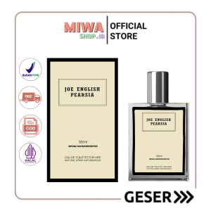 Miwa - [BPOM] Parfum Joe English Pearsia 50ml / Parfum Joe English 50ml Murah / Minyak Wangi Wanita